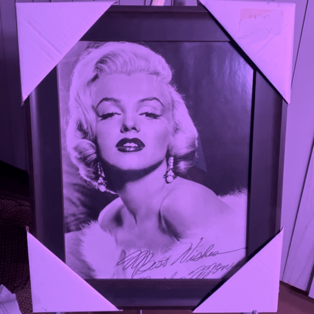 Framed Marilyn Monroe